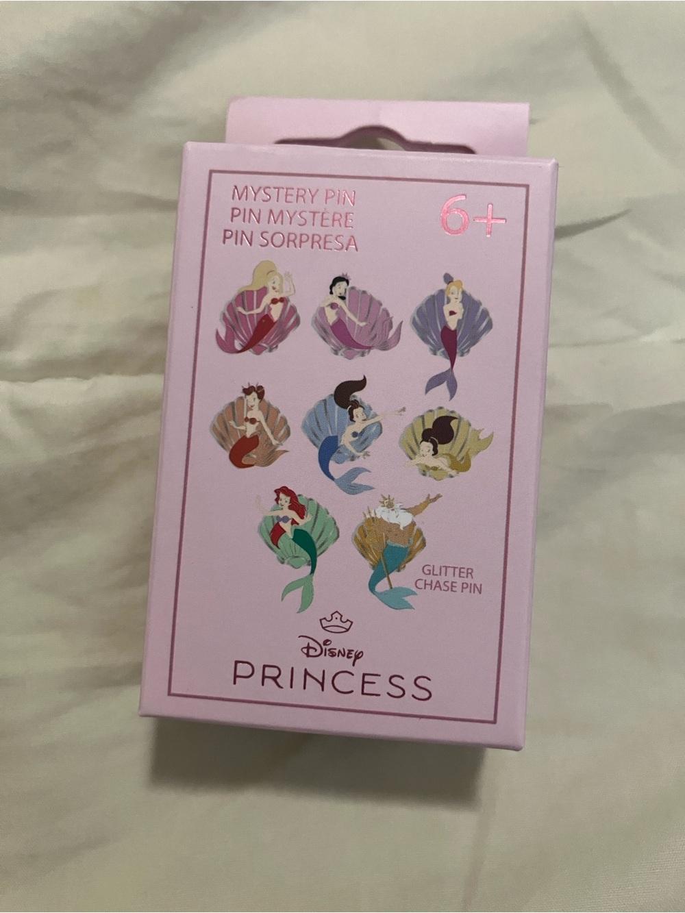Disney Princess Mystery Pin - Pink Packaging